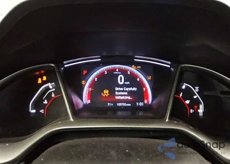 2020 Honda Civic Sport z USA, uszkodzony, nr VIN 19XFC2F81LE214257